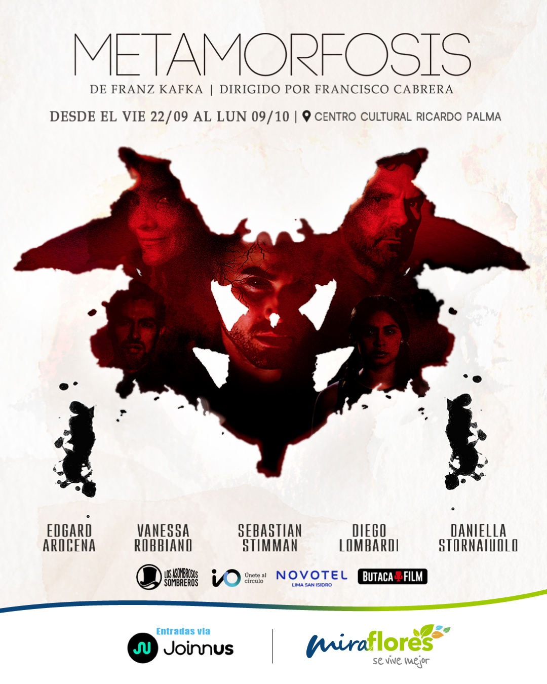 ¡La metamorfosis de Kafka llega a... - Cultura Miraflores