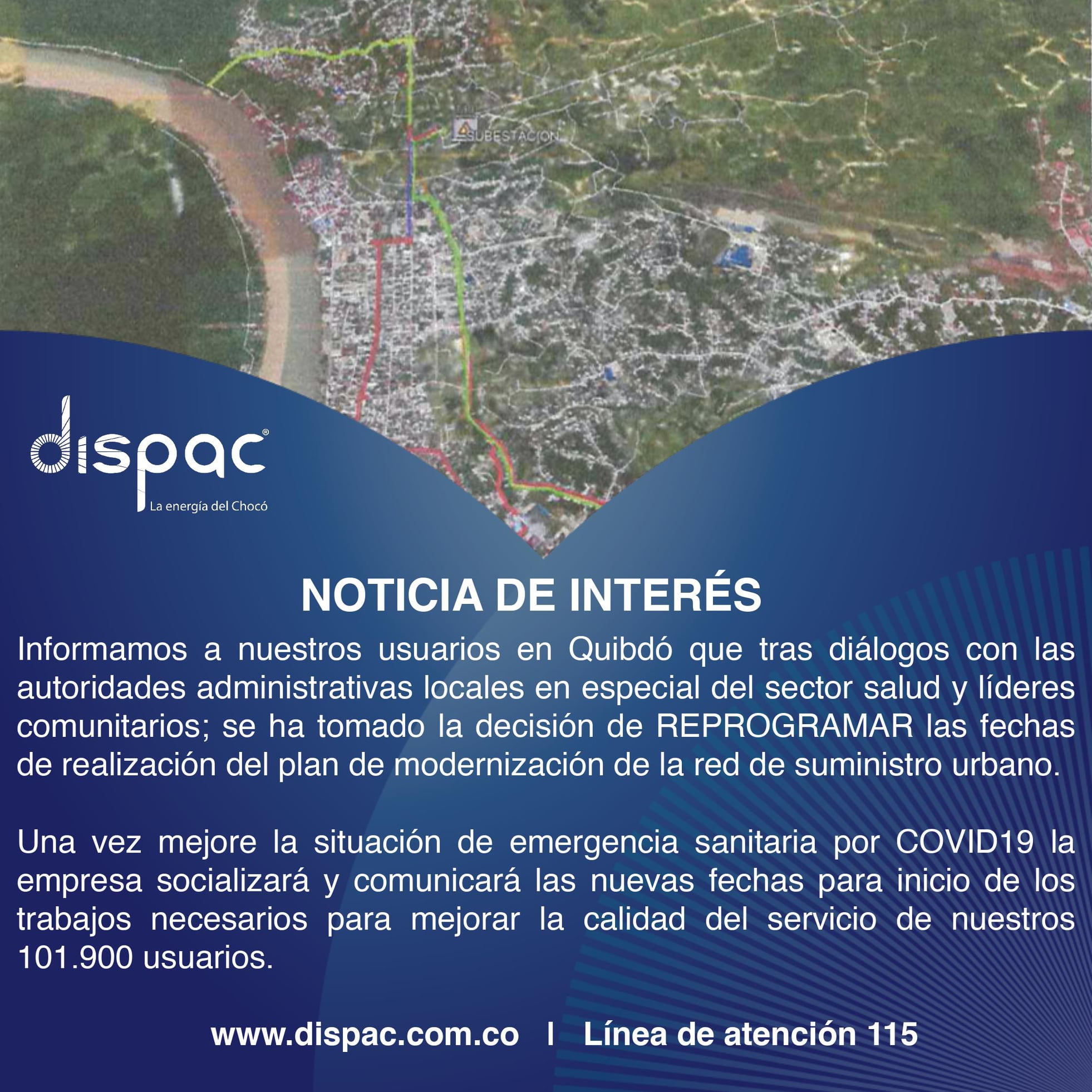 Dispac Comunica - #ATENCIÓN Luego de evaluar junto a...