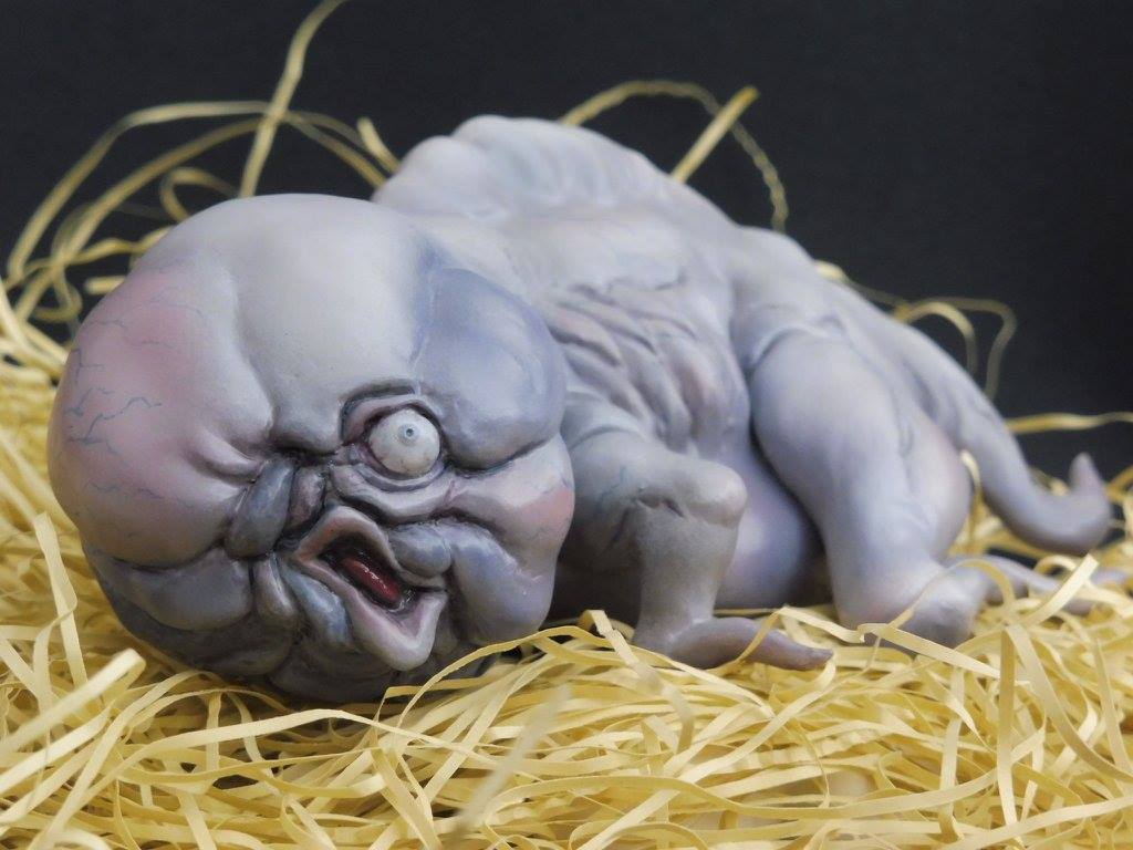 ベルセルク　幼魔・異形の胎児　ガレージキット A‐TOM hi‐grade - 【ベルセルク】より、 『幼魔・異形の胎児』