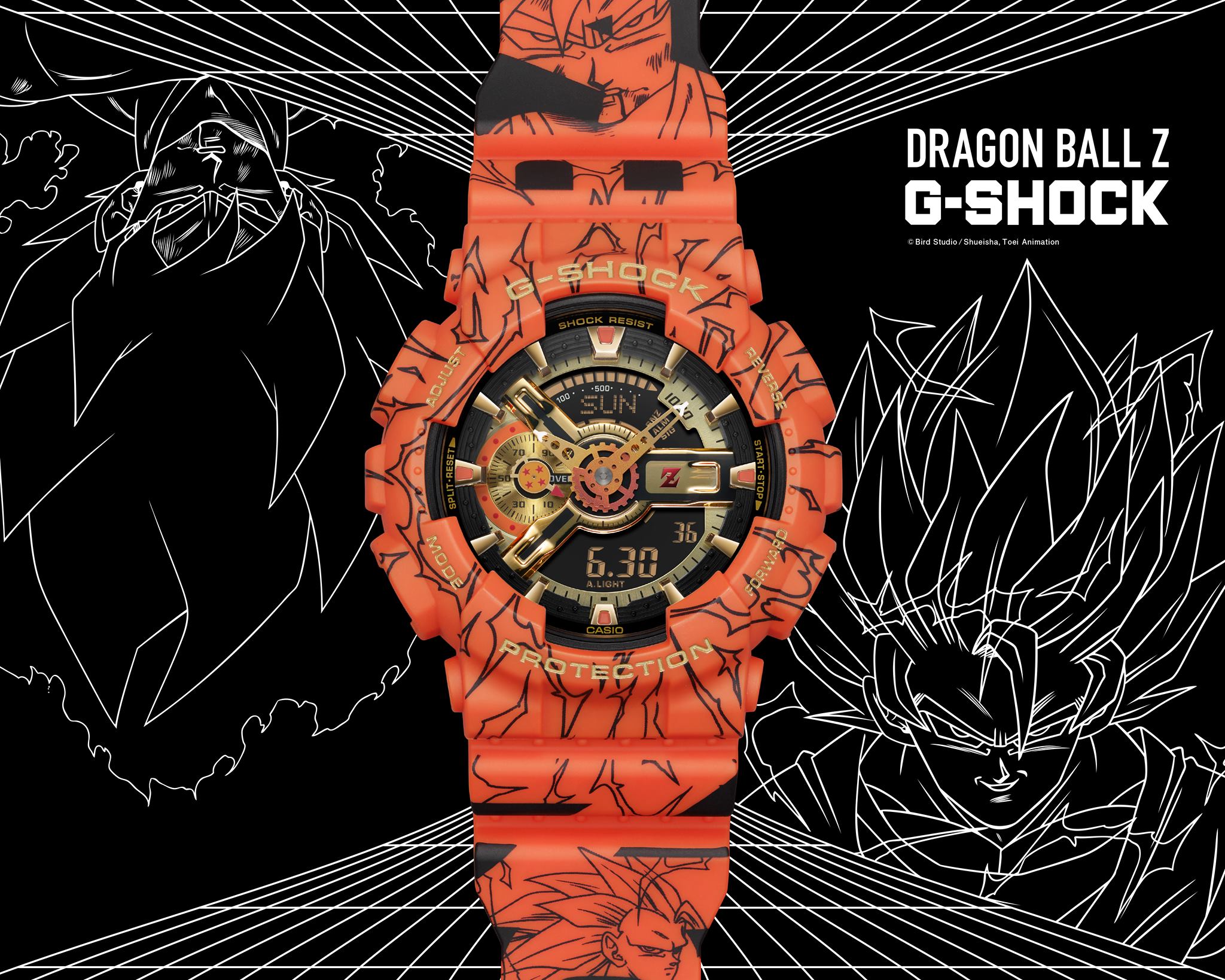 ドラゴンボール  G-SHOCK ジーショック　DRAGON BALL Dragon Ball Z x G-Shock First Look 💥 The highly anticipated