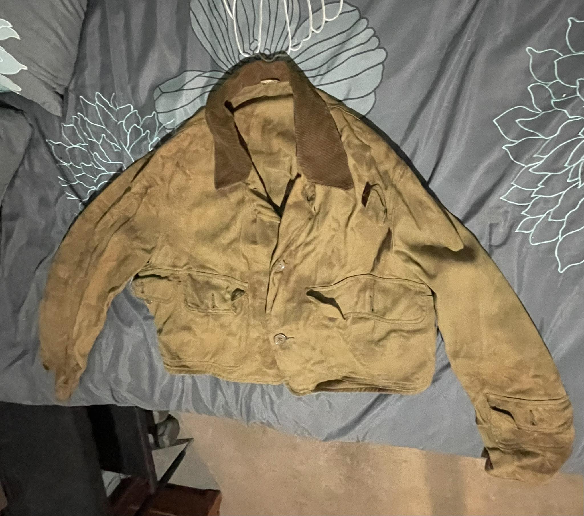 Vintage Sanforized fishing jacket found