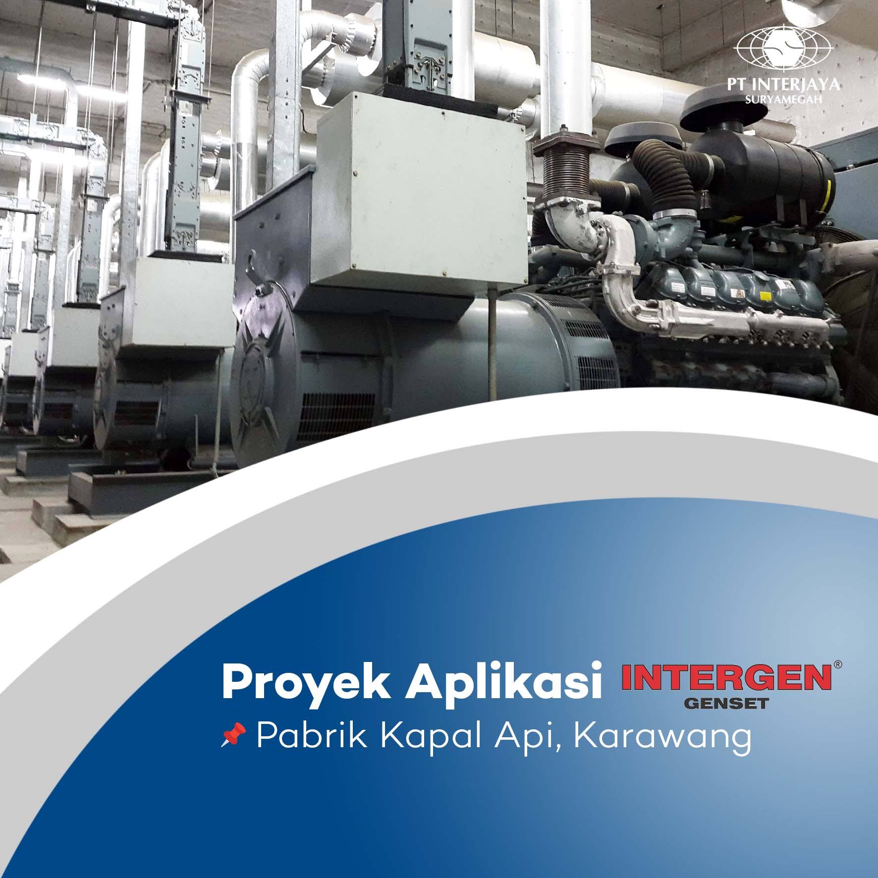 Intergen Genset - Proyek aplikasi INTERGEN Genset untuk...