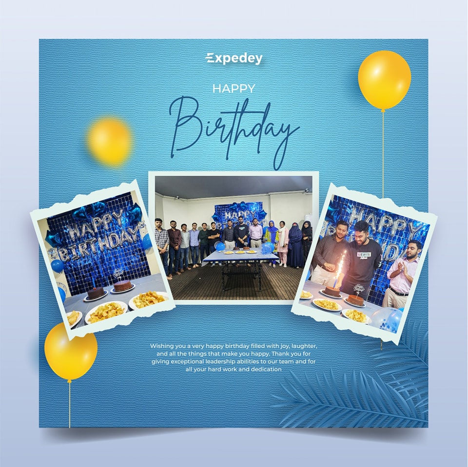 Expedey - Happy Birthday to our incredible CEO! On this...