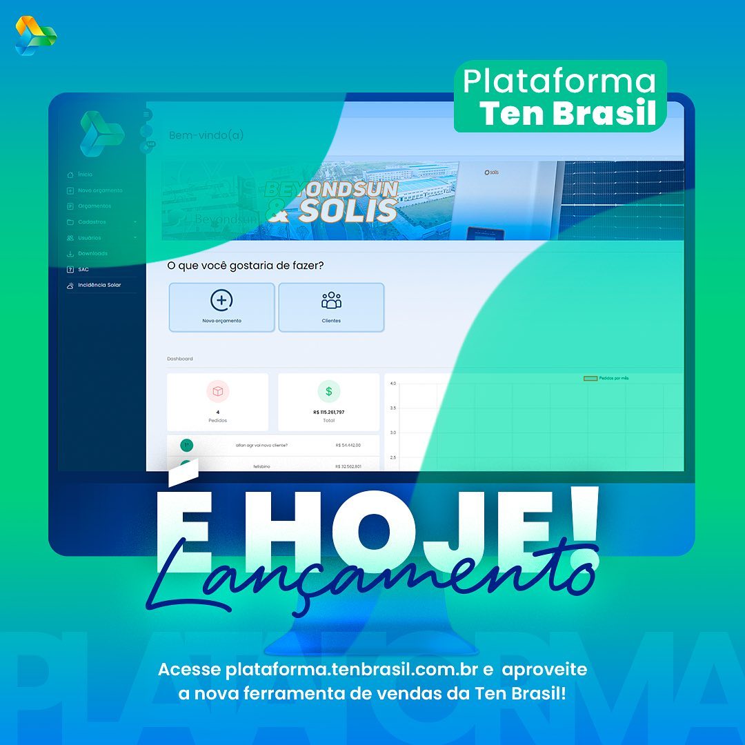 Ten - 🚀 É hoje, integrador! 🔗 Acesse: plataforma.tenbrasil.com.br e ...
