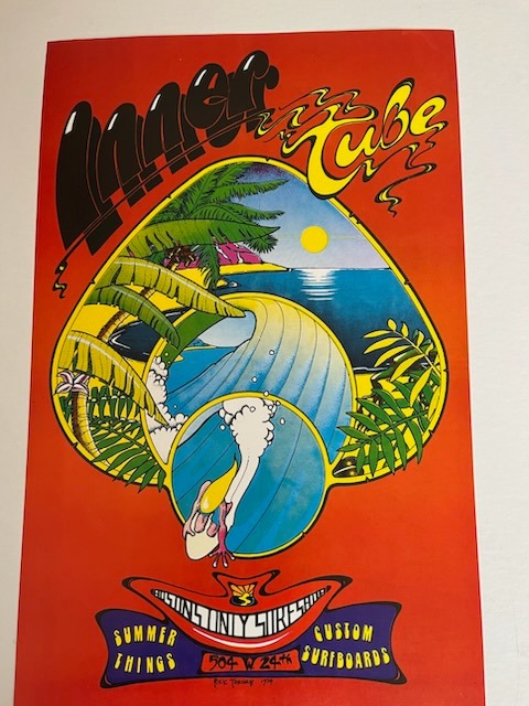 Surf artist shares vintage photos and poster
