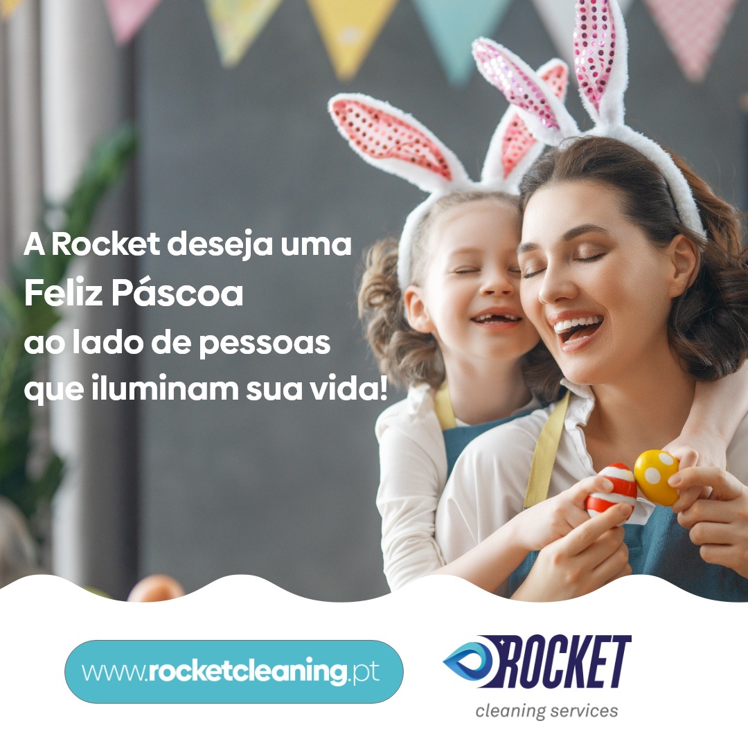 Rocket Cleaning - Neste dia desejamos que a comunhão e a...