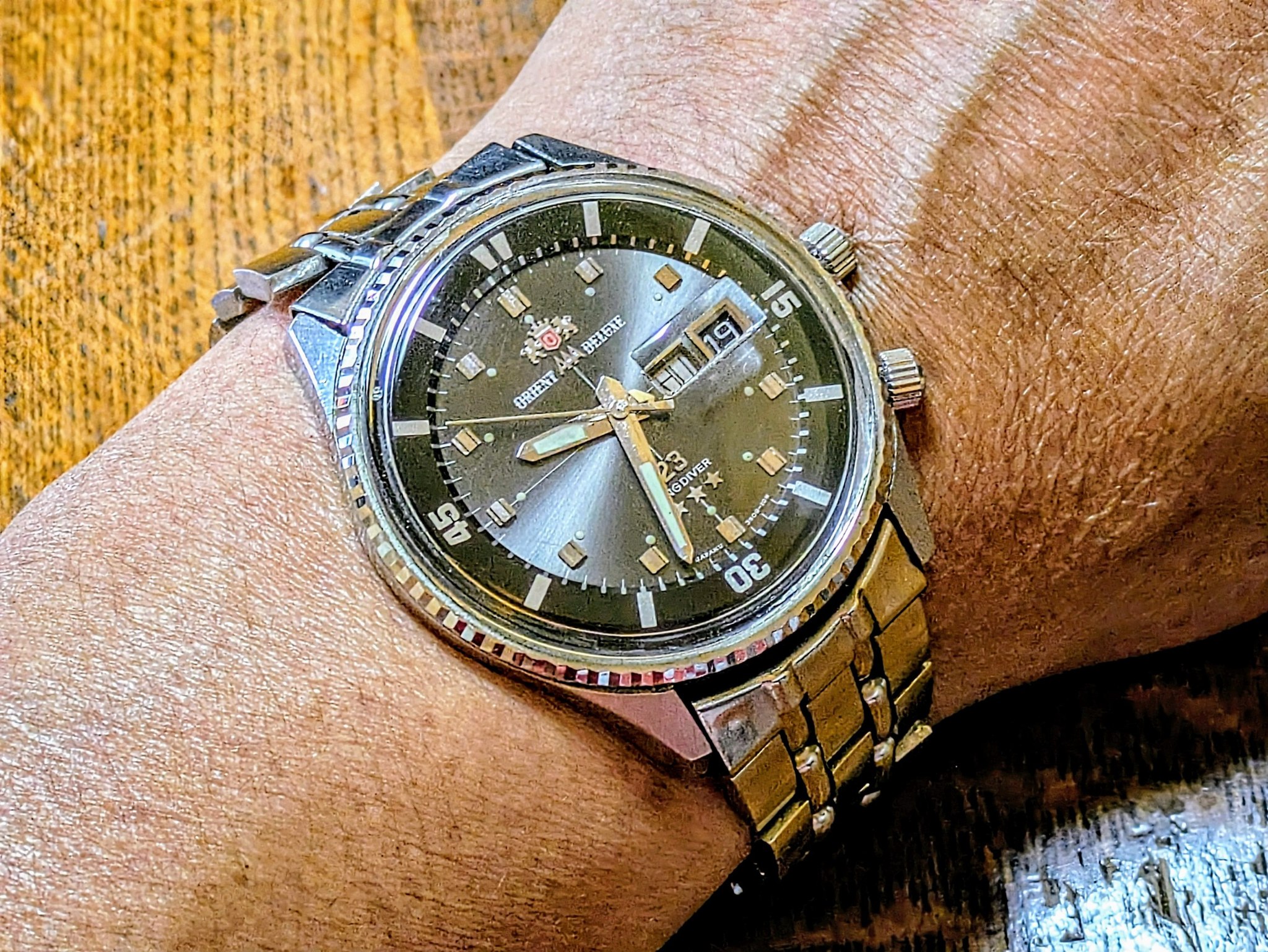 ORIENT AAA DELUXE KING DIVER ジャンク