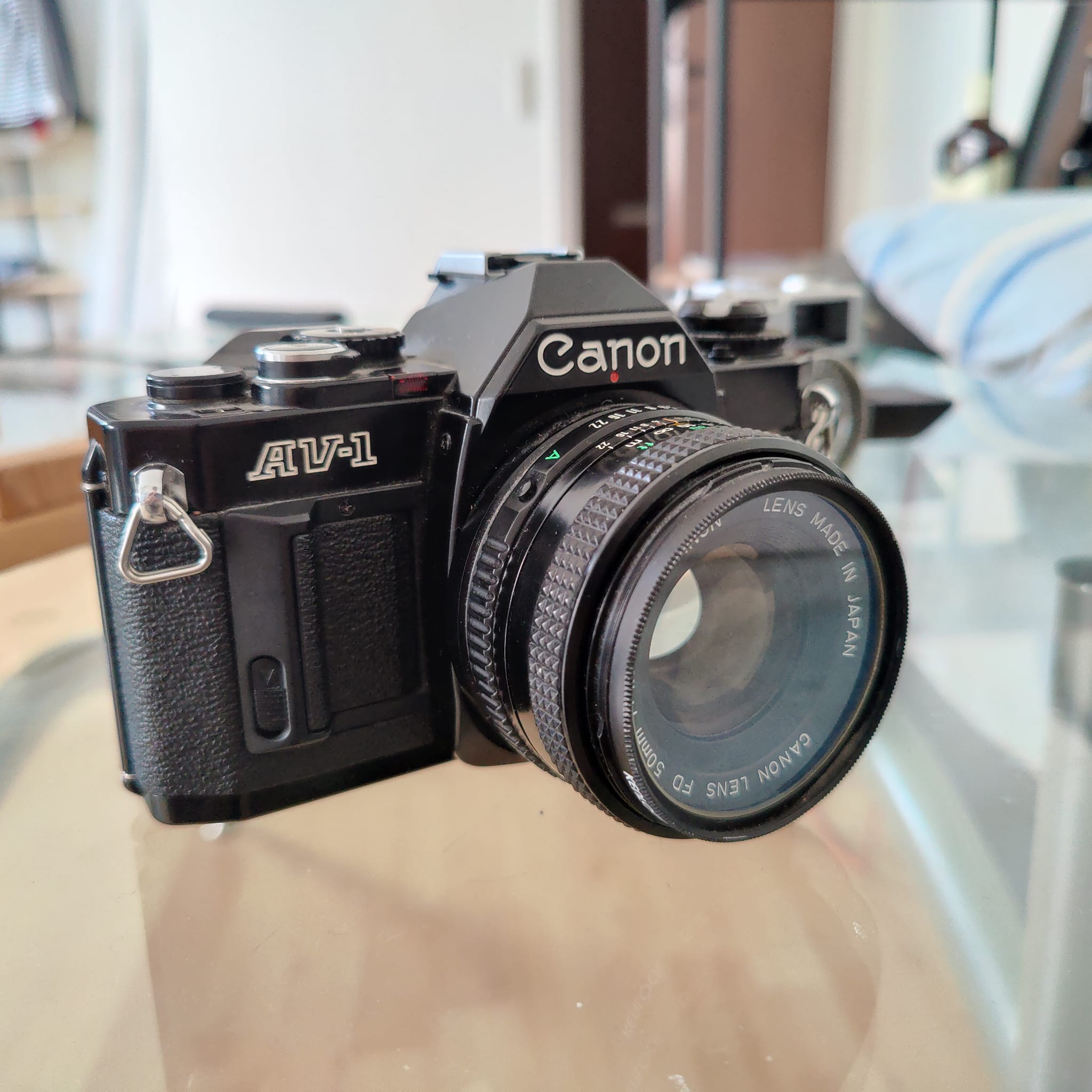 EXC+5] Flash fotocamera Canon AF35M 35mm punta e scatta pellicola non
