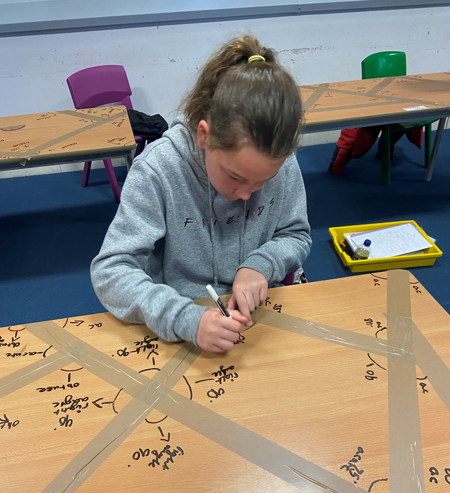 Year 5 are working very hard... - Benchill Primary School