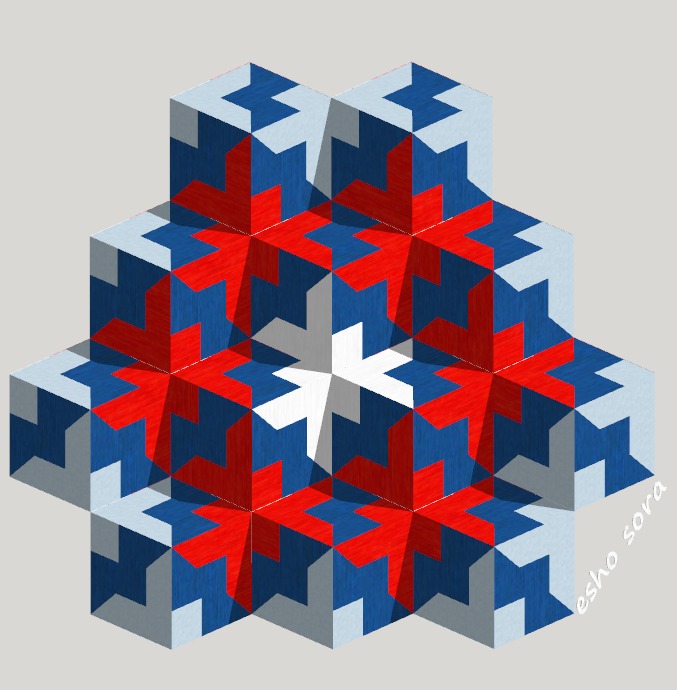 Mathematical Tiling and Tessellation | 3D-V-🔺 | Facebook