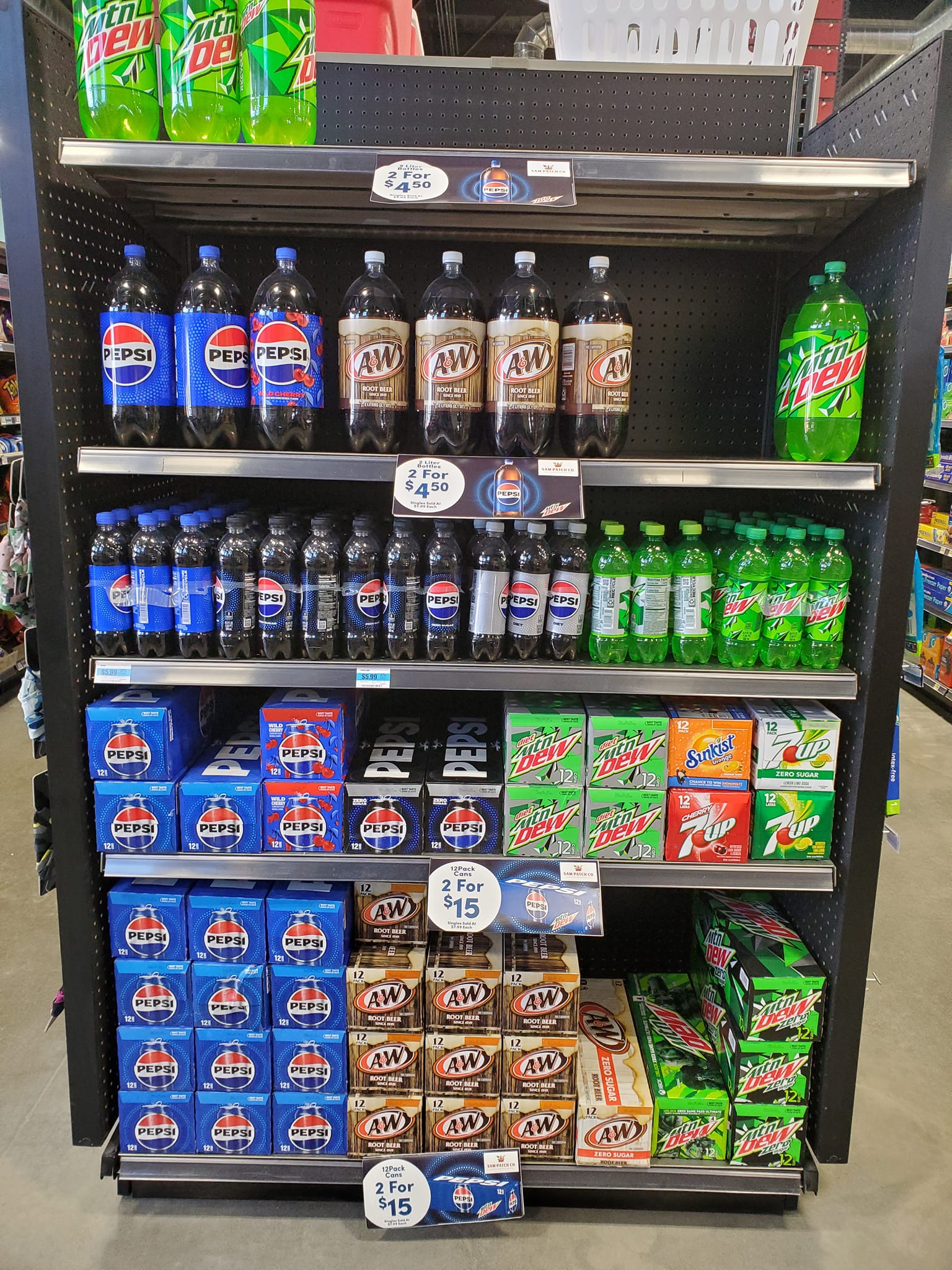 Pepsi products on... - Sam Patch Co. Grocer and Sundries | Facebook