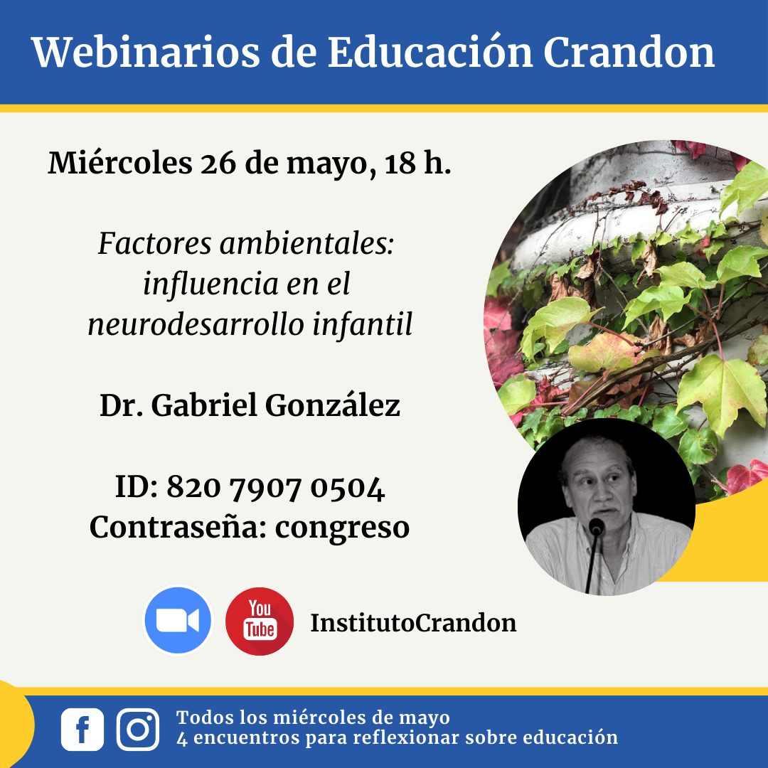 CIERRAN LOS WEBINARIOS DE... - Congreso de Educación Crandon | Facebook