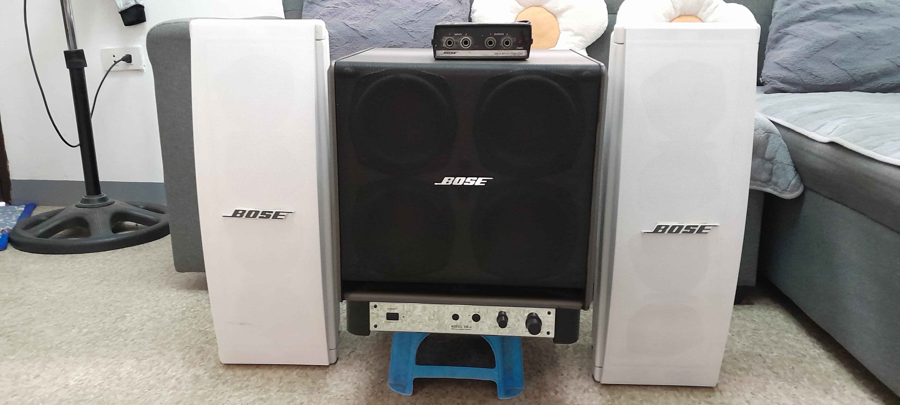 Bose 502B sub base and 502C equalizer for sale