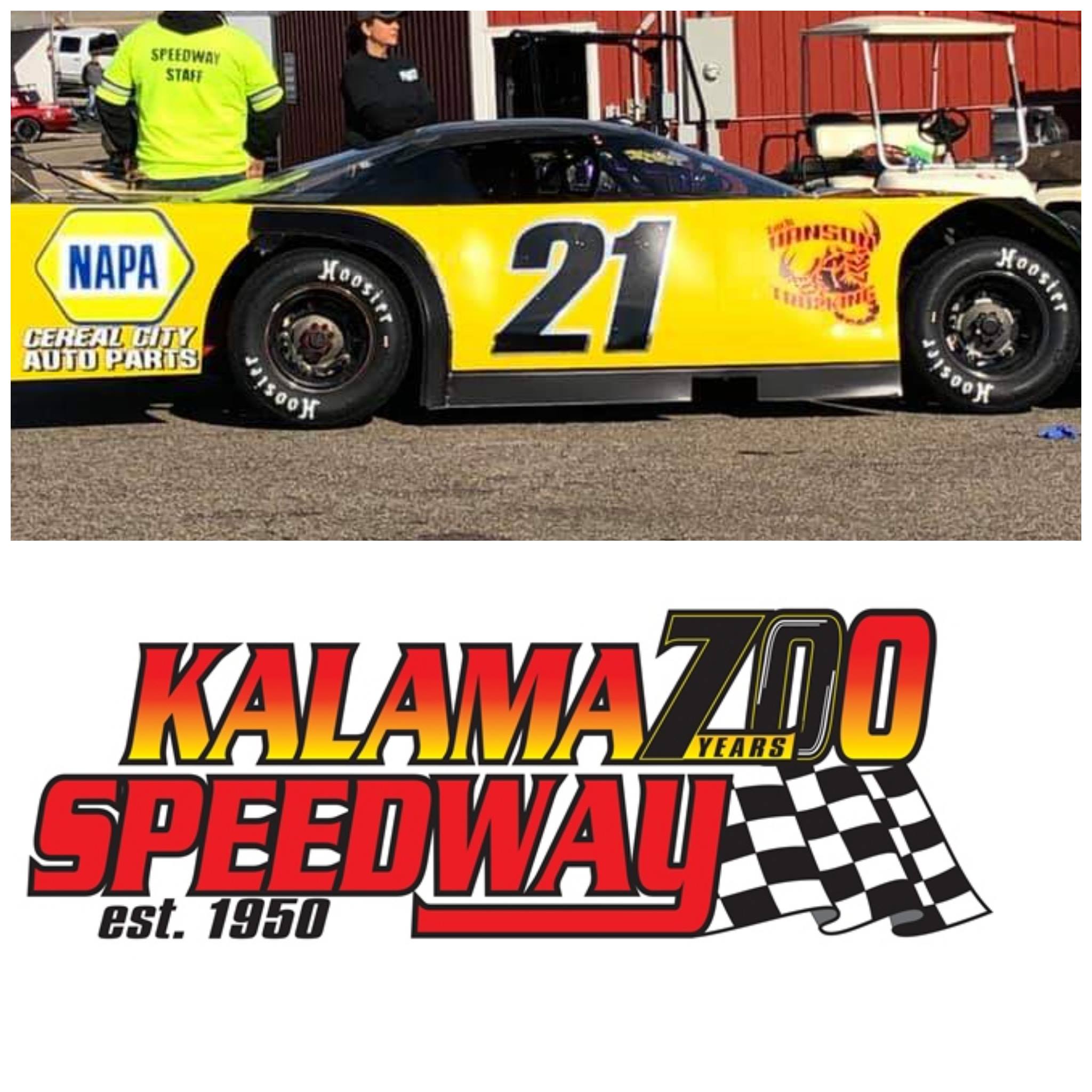 Kalamazoo Speedway's 75th anniversary triple diamond series