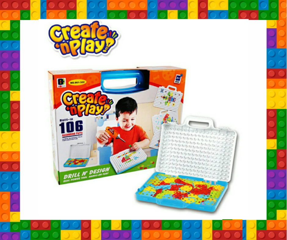 Kids Kingdom - This Create n Play sensory drill set...