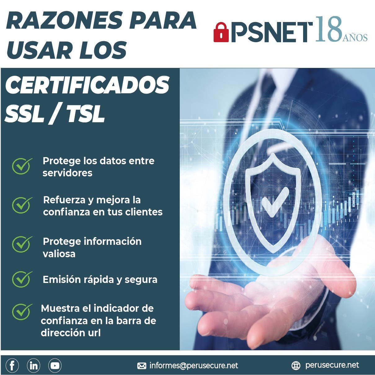 Te explicamos las razones para... - PSNET - Peru Secure e Net