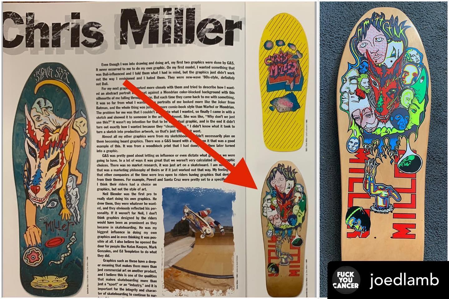 Restored 1988 Schmitt Stix Steve Douglas skateboard