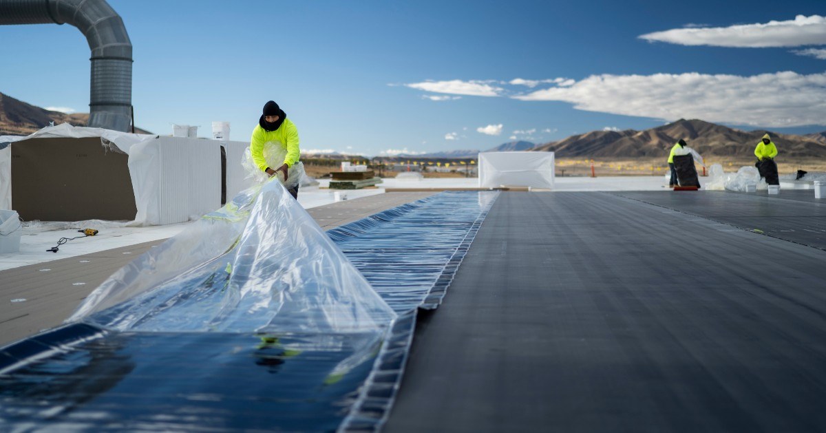 Carlisle - Sure-Seal EPDM with SAT (Self-Adhering Technology) comes ...