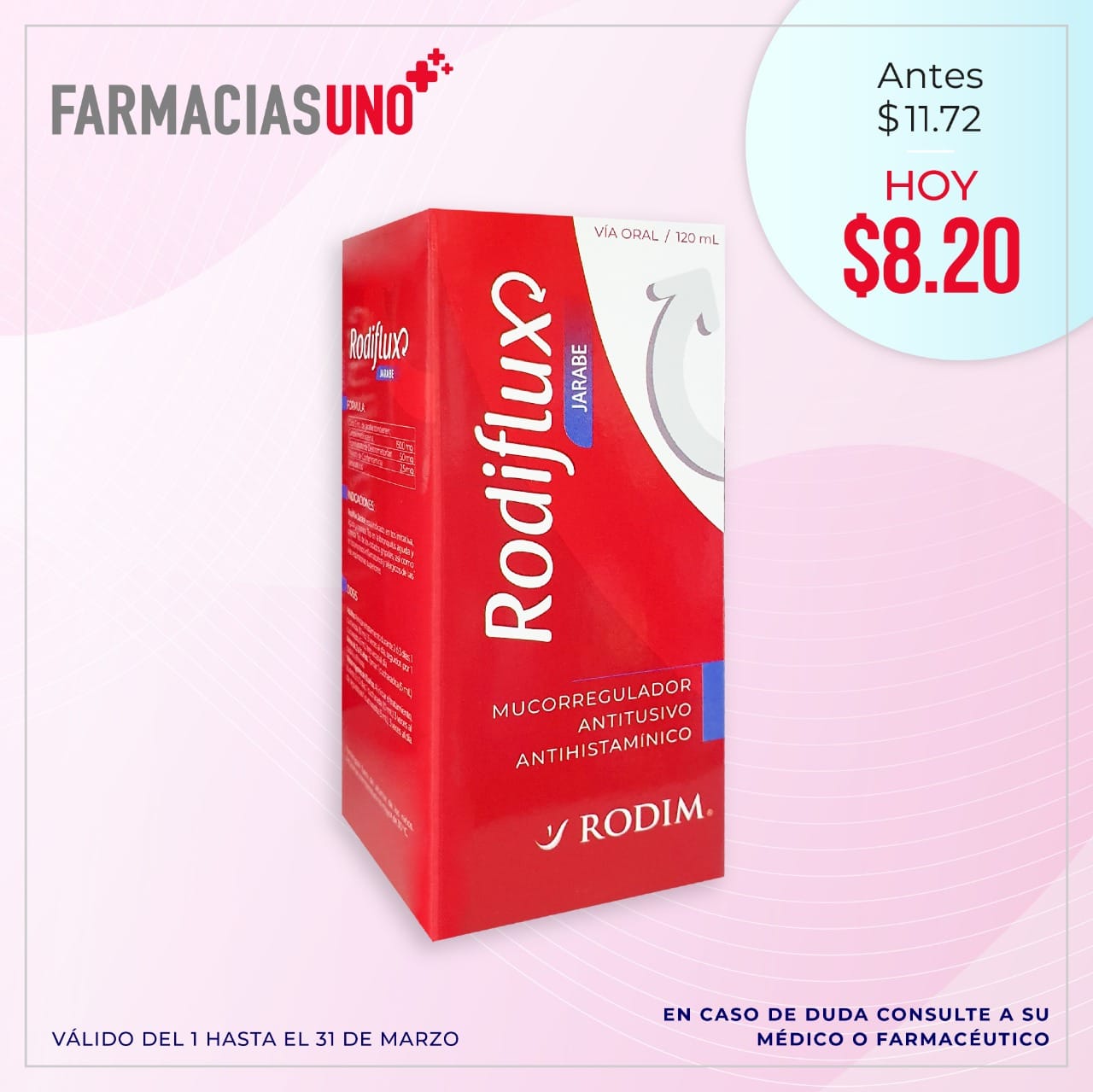 FARMACIAS UNO - Te cuidamos de los molestos sintomas de... | Facebook