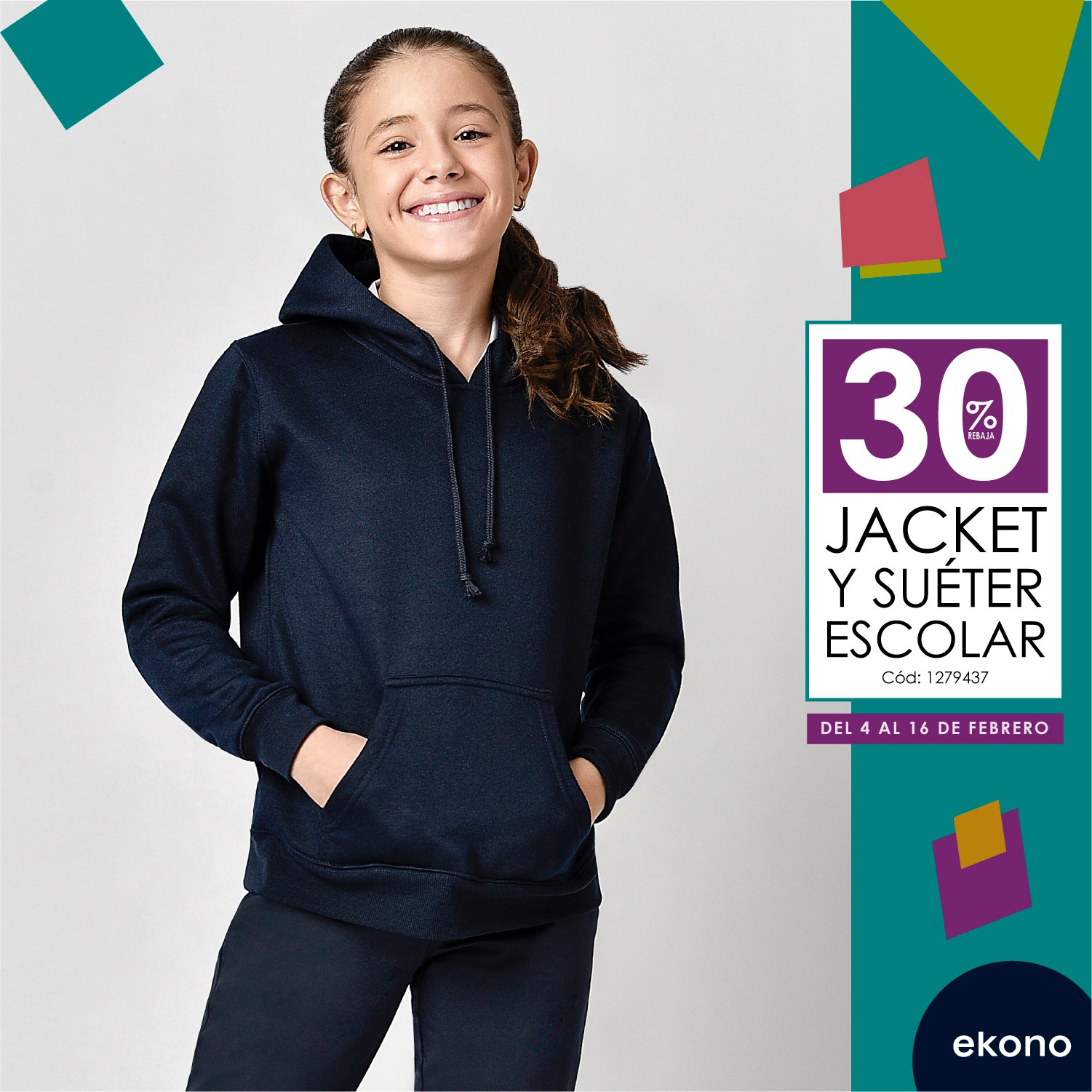 Tiendas Ekono - Sin frío en el Regreso a Clases🥶📚🖍📖 vení por el suéter ...