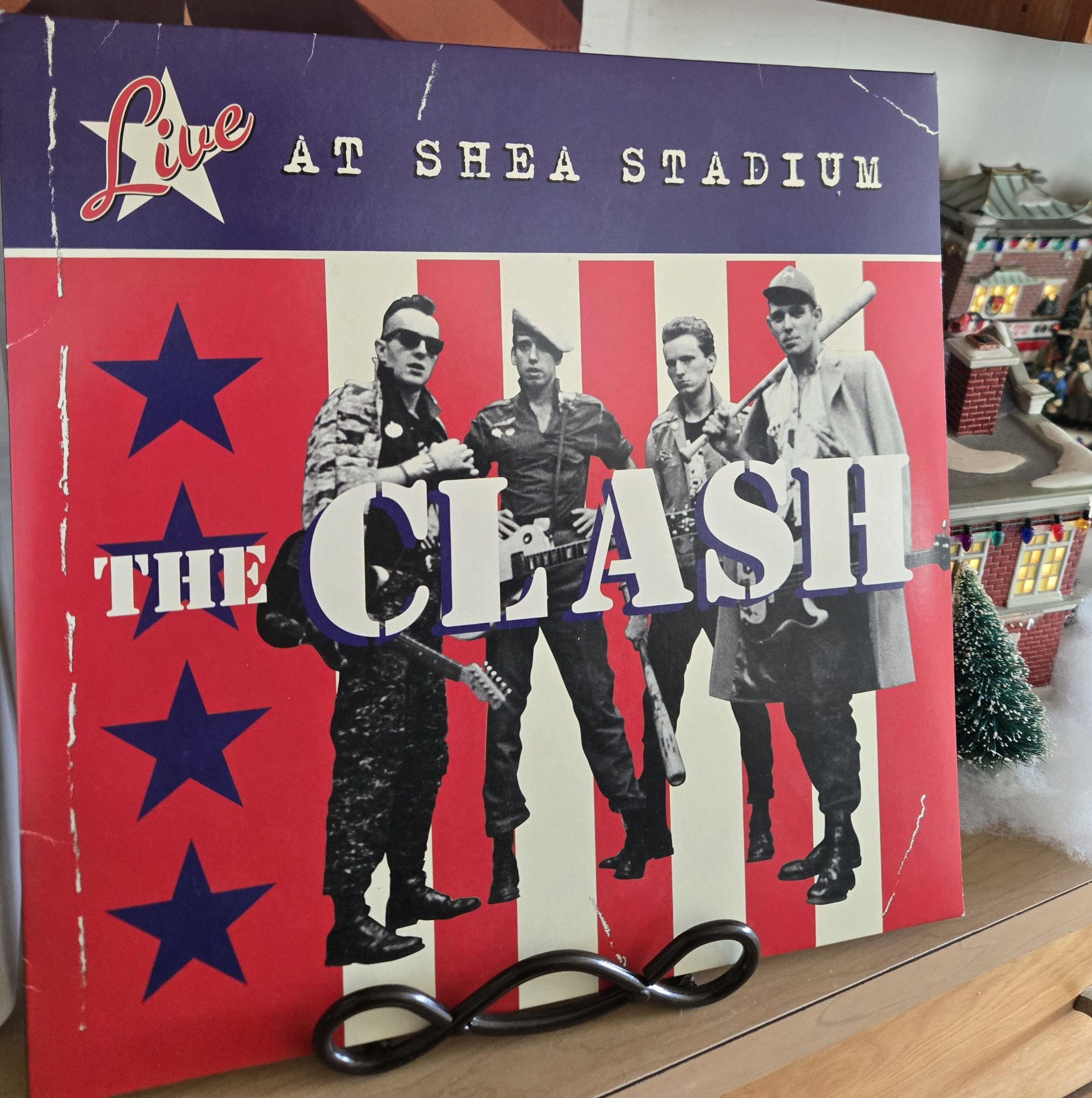 The Clash — Live At Shea Stadium 2008 pressing playing this afternoon.