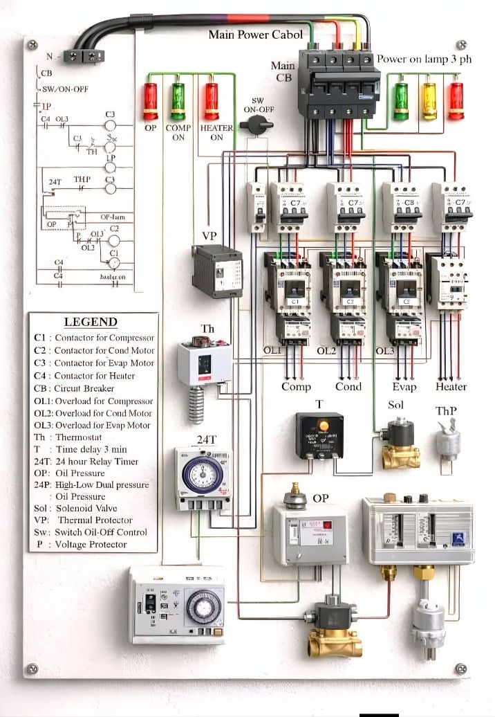 ELECTRICAL Engineer USA CoMMuNiTy | Este panel de control HVAC funciona ...