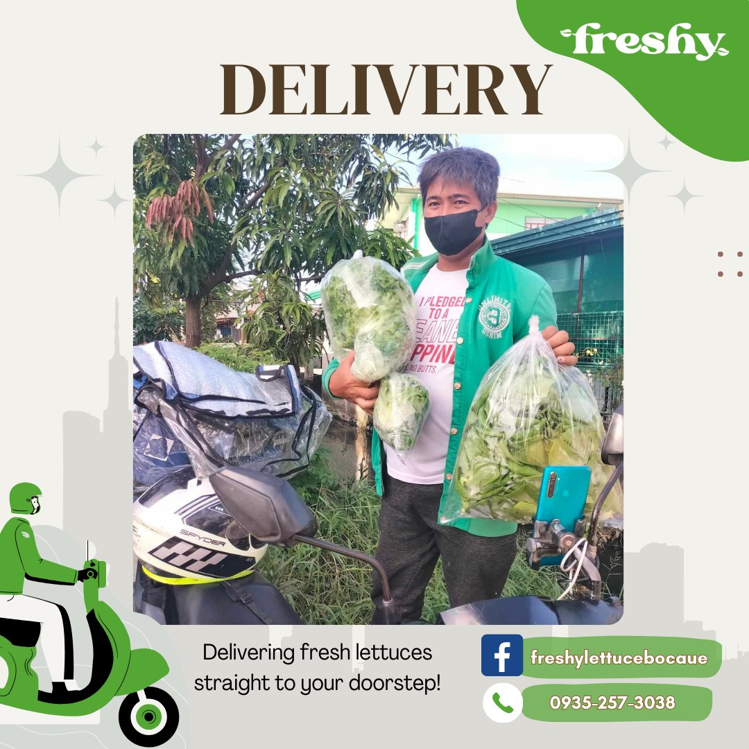 Delivery Bound to Bulakan,... - Freshy - Lettuce Farm Bocaue | Facebook
