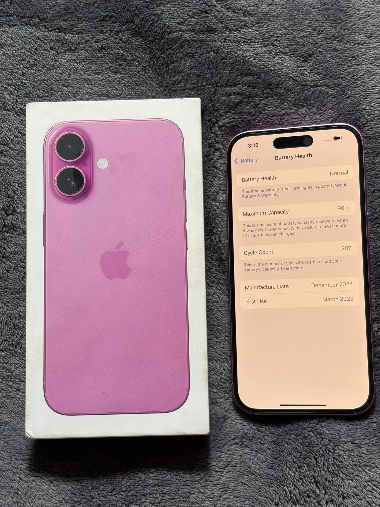 iPhone 16 128GB pink for sale