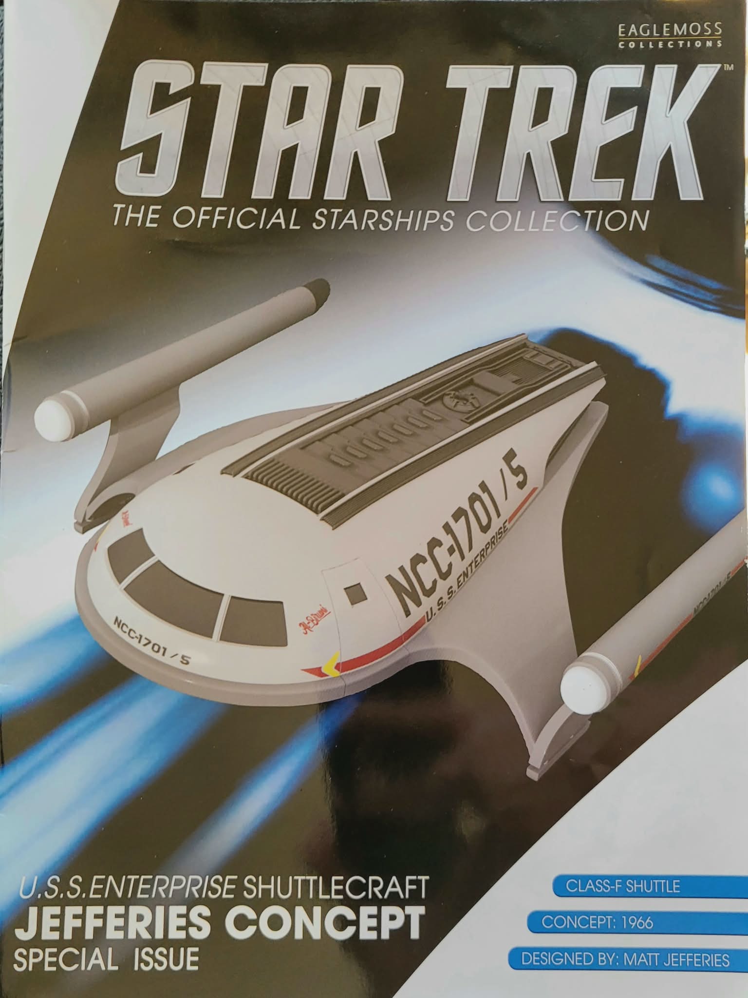 Star Trek Vulkanische Langstreckenfähre Special Edition 20 EAGLEMOSS englisches