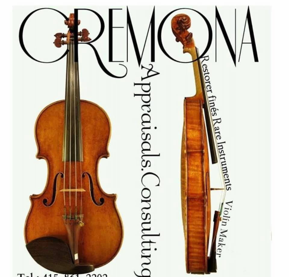Cremona Violin Makers and Dealers . San Francisco. - We do same day Bow ...