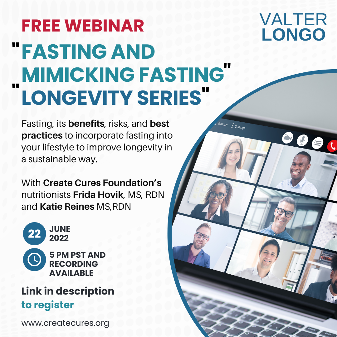 👉 Free Webinar, “Fasting & Mimicking... - Prof. Valter Longo