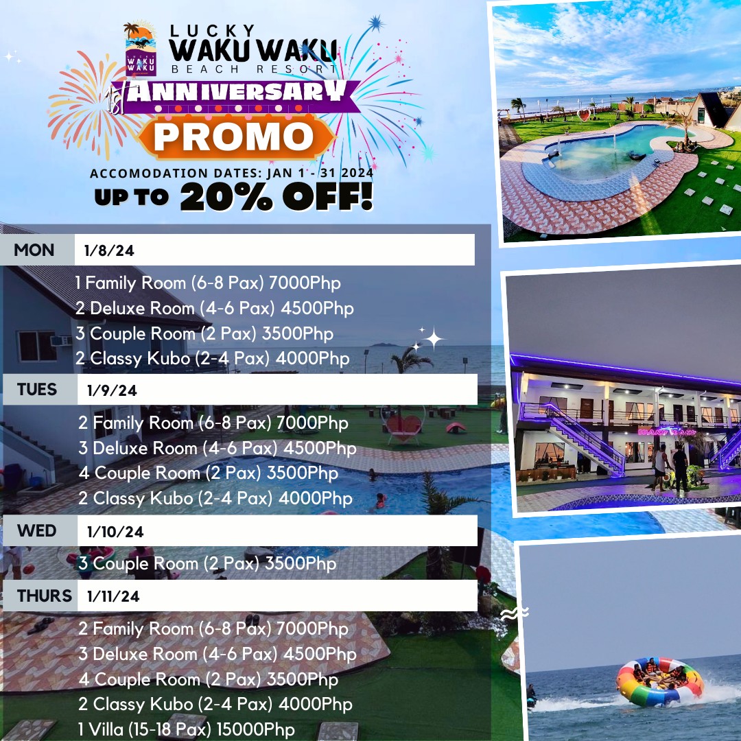 ARE YOU LOOKING FOR A... - Lucky Waku-Waku Beach Resort