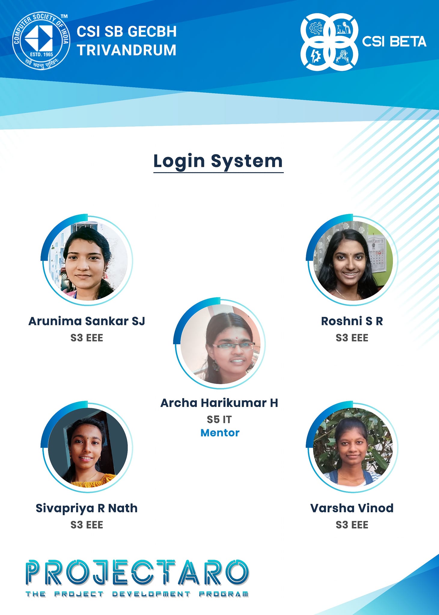 Computer - 🌟 Projectaro 2.0 -Team 6🌟 ⚜️Topic : Login System Login ...