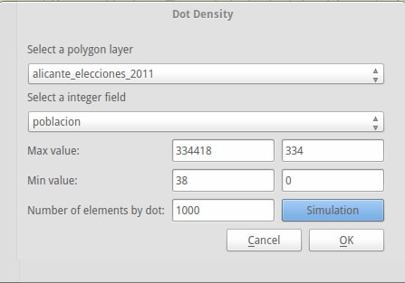 Geosaber - QGIS Dot Map Plugin Create density dot layer... | Facebook