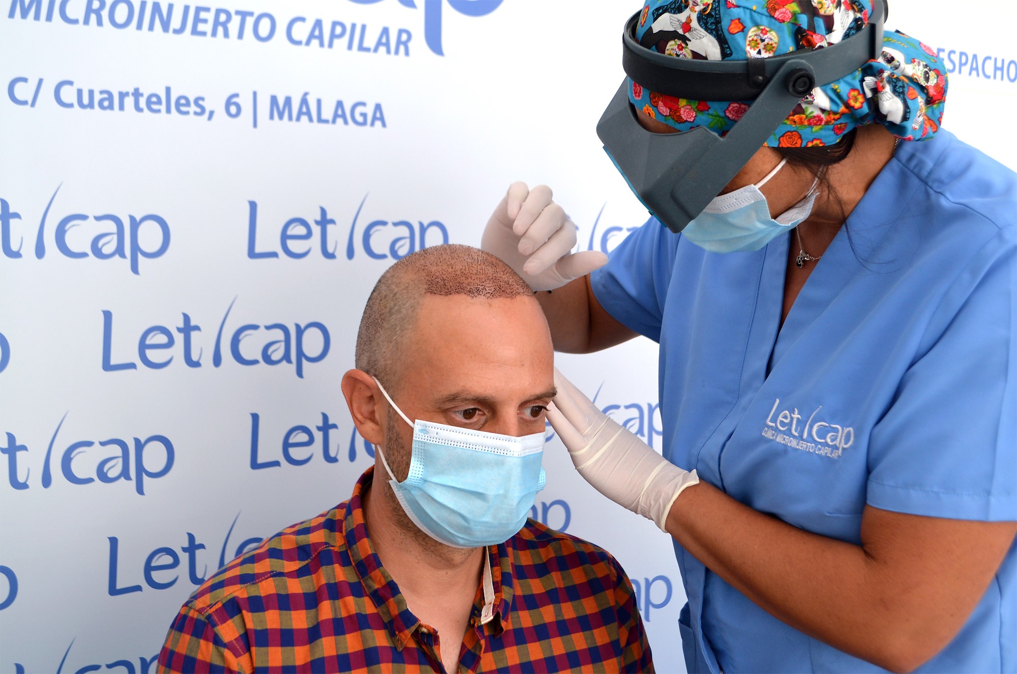 Nuestro paciente... - Leticap - Clínica microinjerto capilar