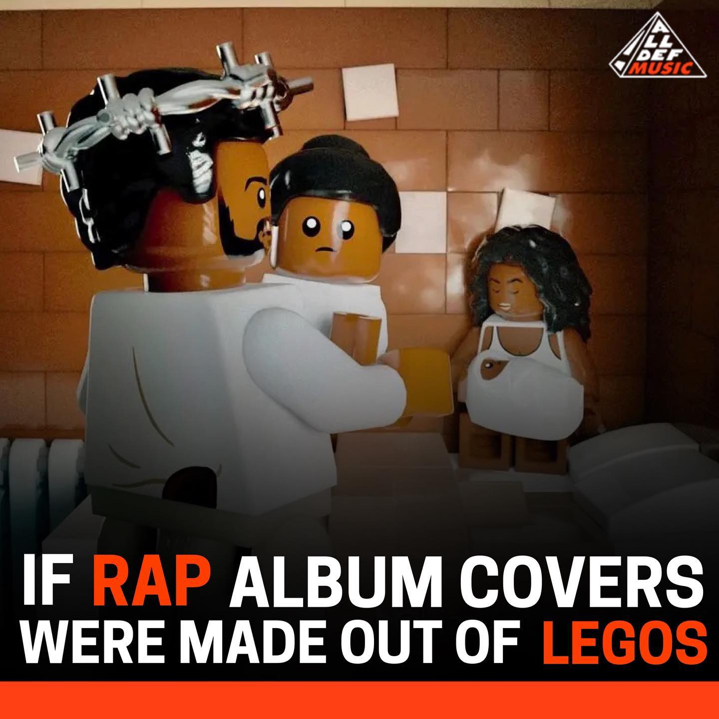 All Def Music - Which one of these Lego album covers goes...