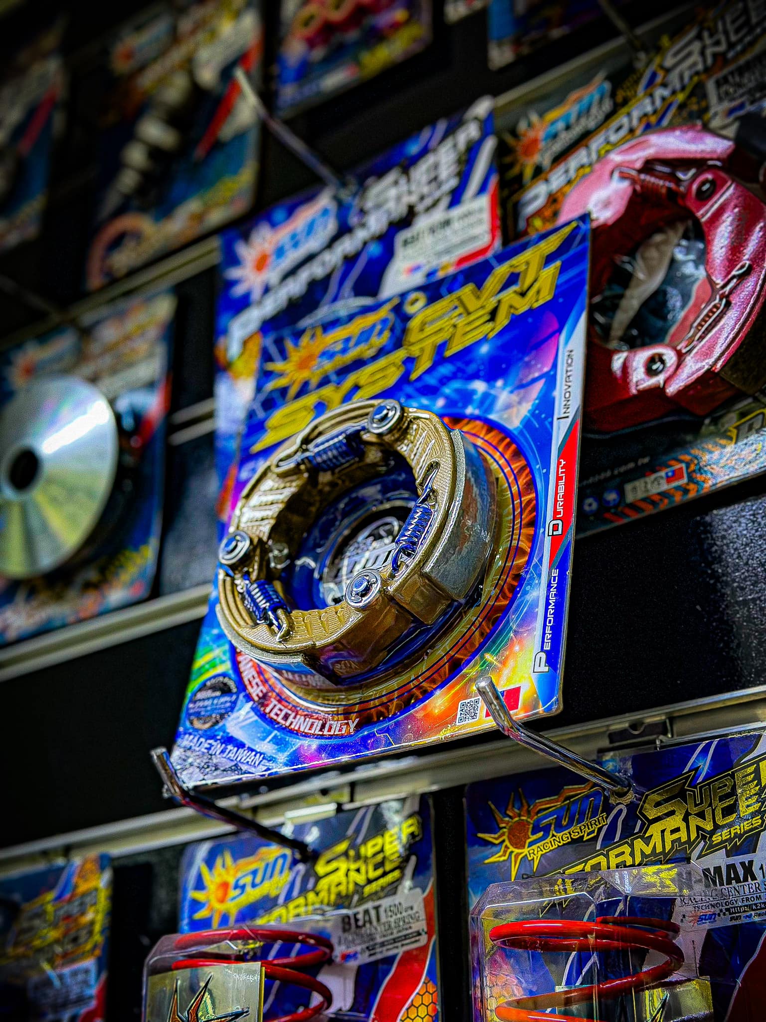 New version of our clutch... - Sun Racing Spirit Philippines