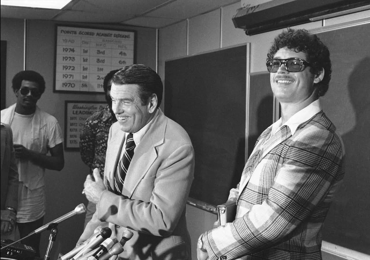 John Riggins - Redskins Legend | Washington Redskins head coach George ...