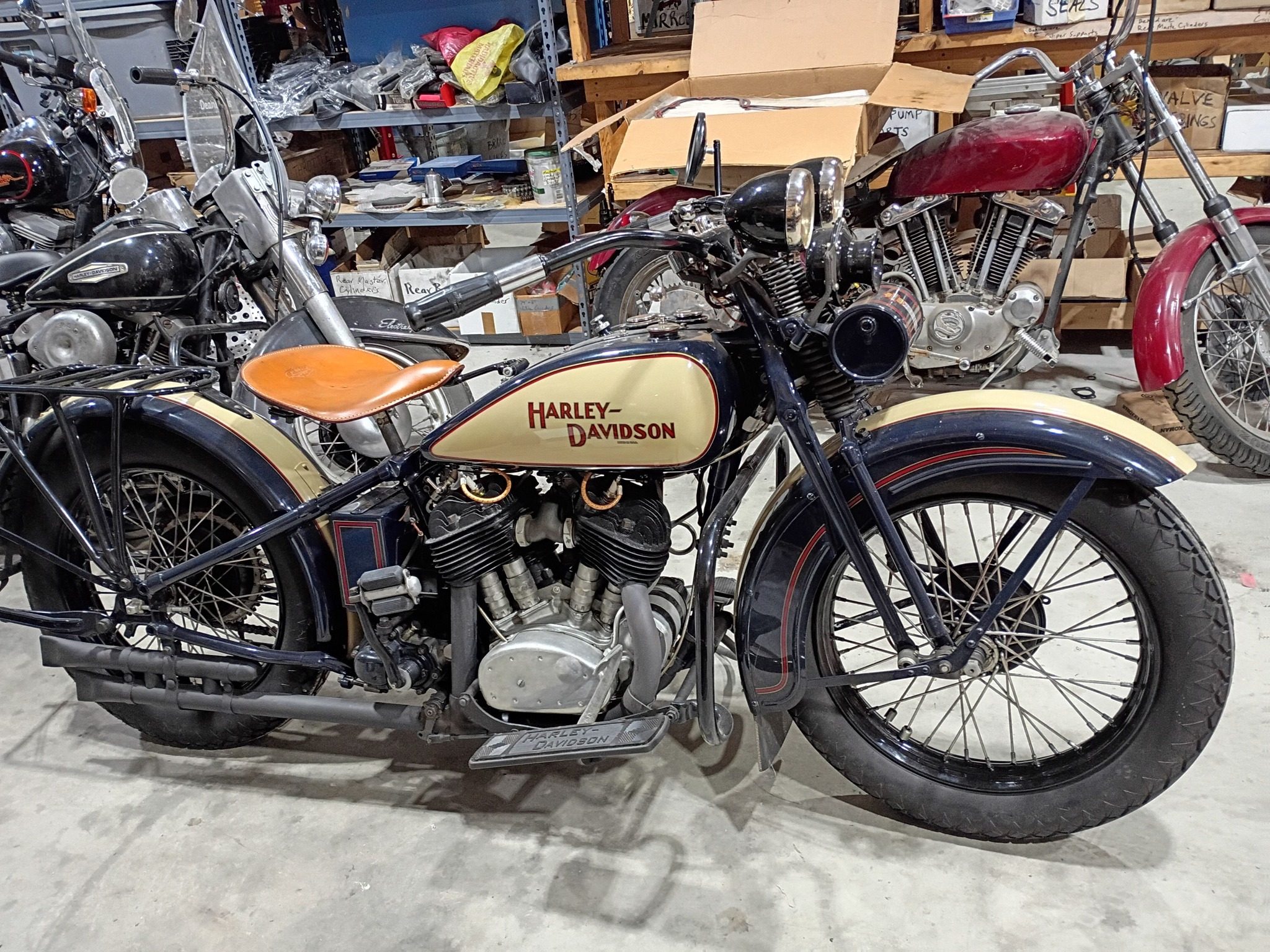 Was there with my 1933 VL Harley ,90 years old, had a great time