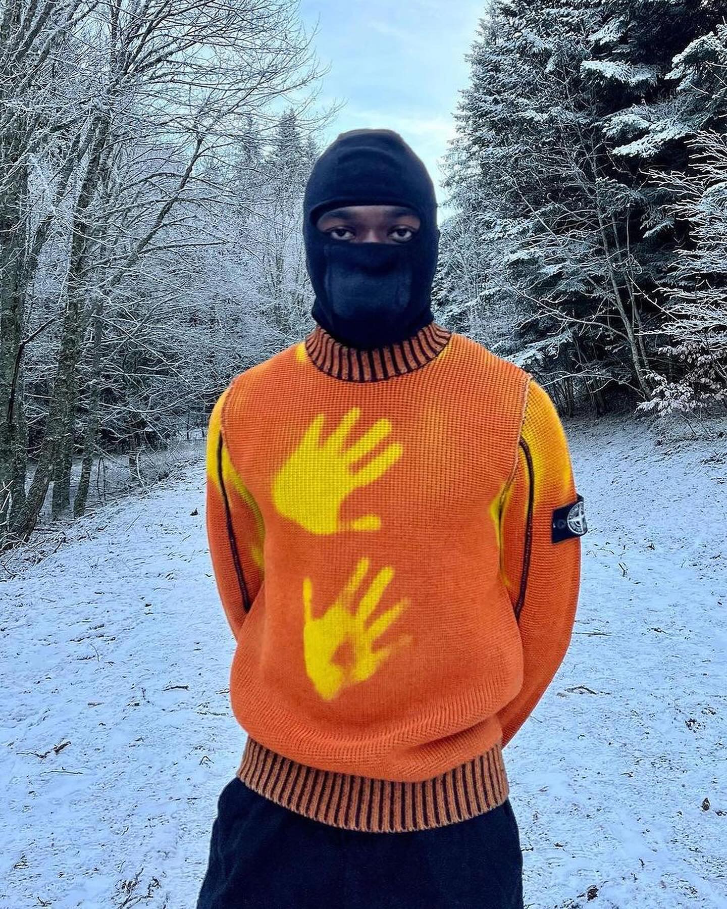 StoneIsland's 2017 Ice Knit thermo-sensitive sweater 🥶 Who needs