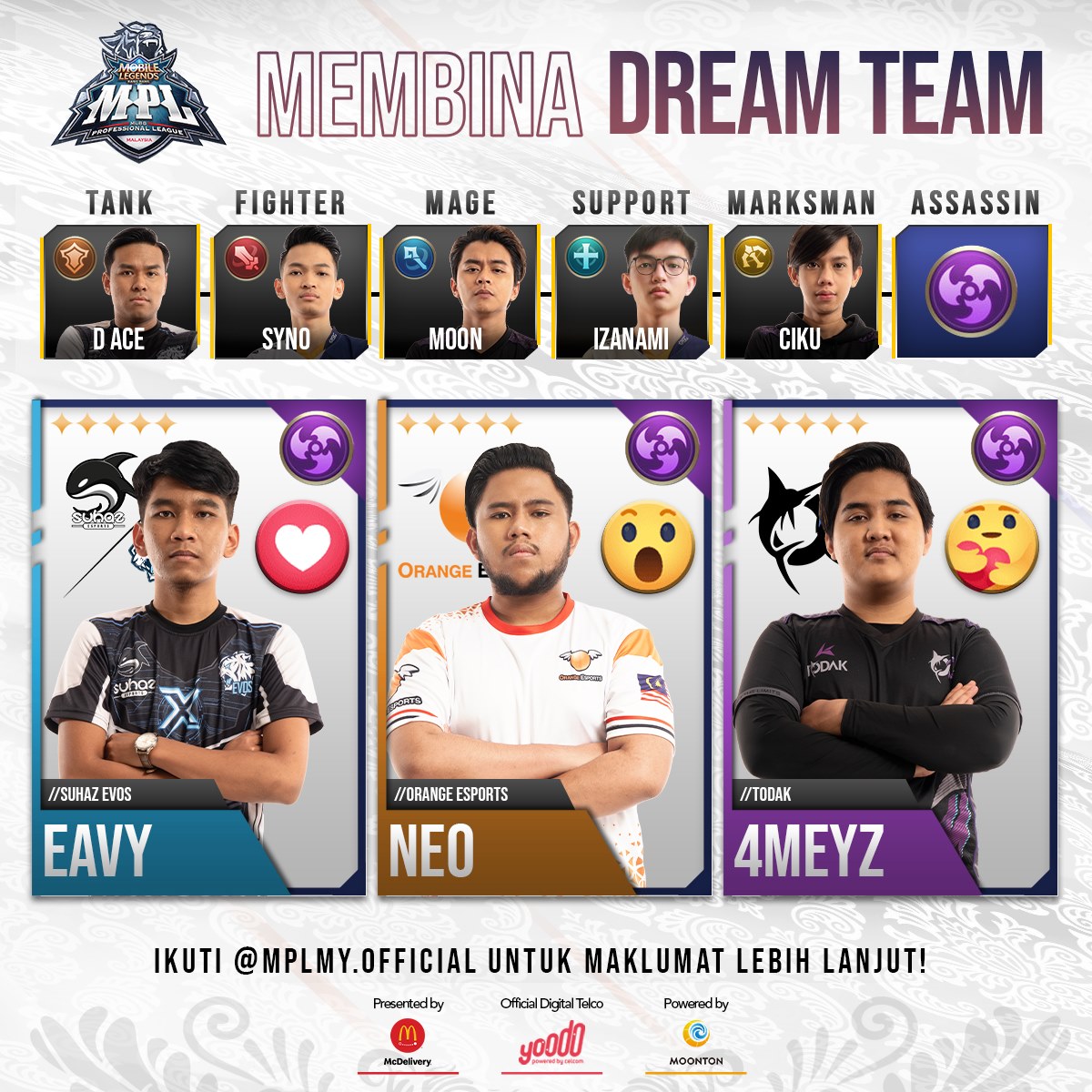 🌟 Dream Team - Assassin🌟... - Mobile Legends: Bang Bang