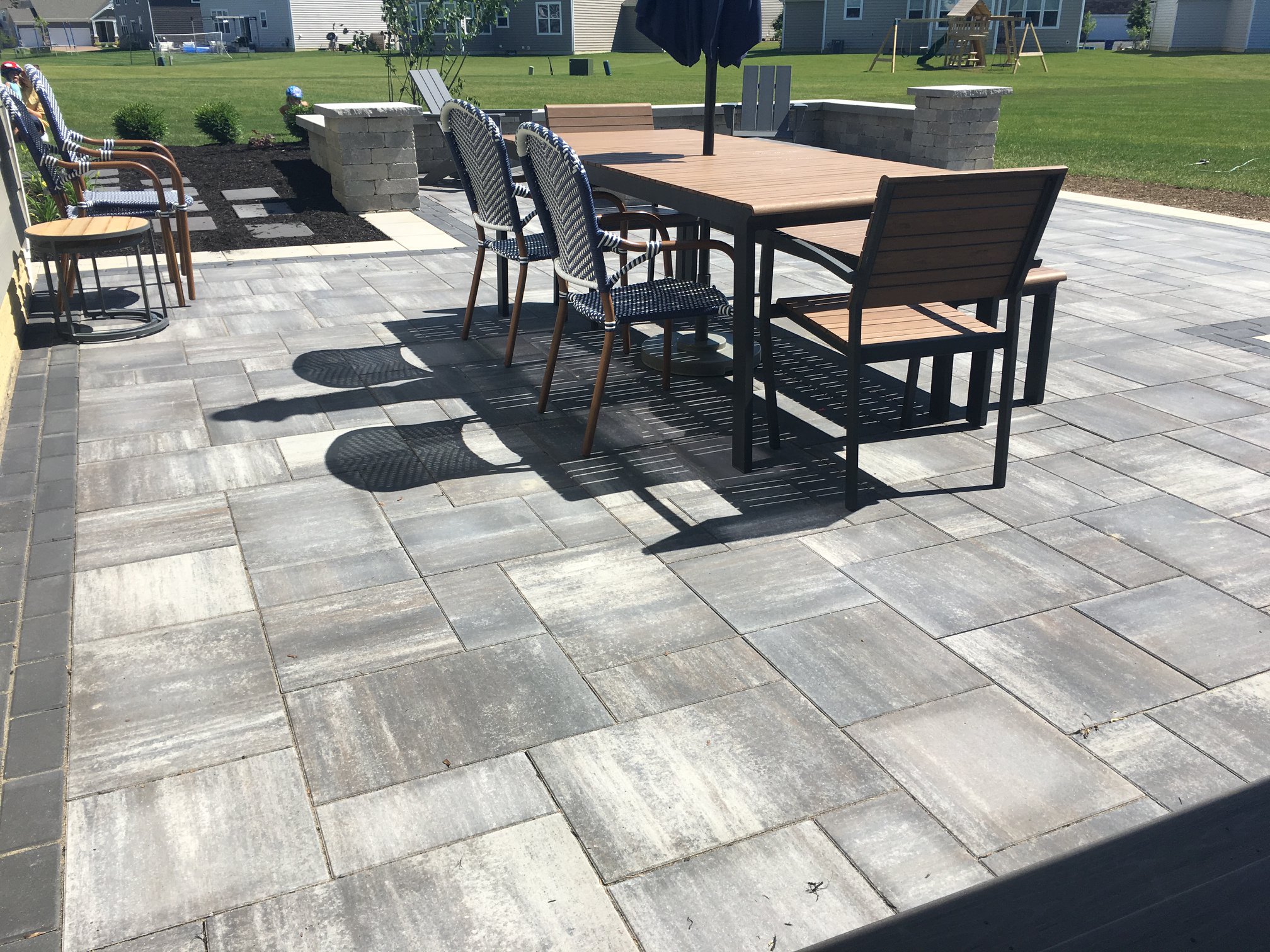 Oberfields LLC - This Manhattan paver patio shown in our... | Facebook