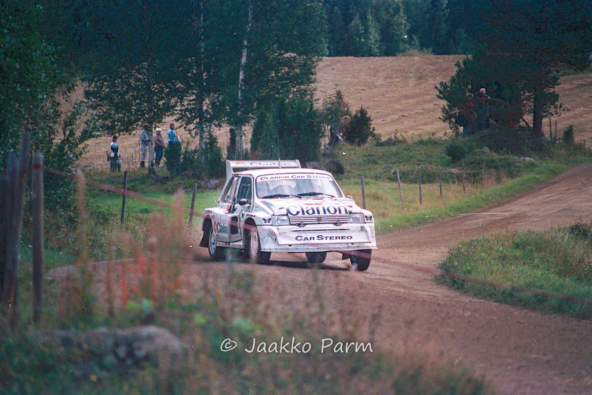 Autocollant MG Metro 6R4 - Rallye Eklund 1986 7ème Position - Neuf, Sans Marque, Pour Collectionneurs