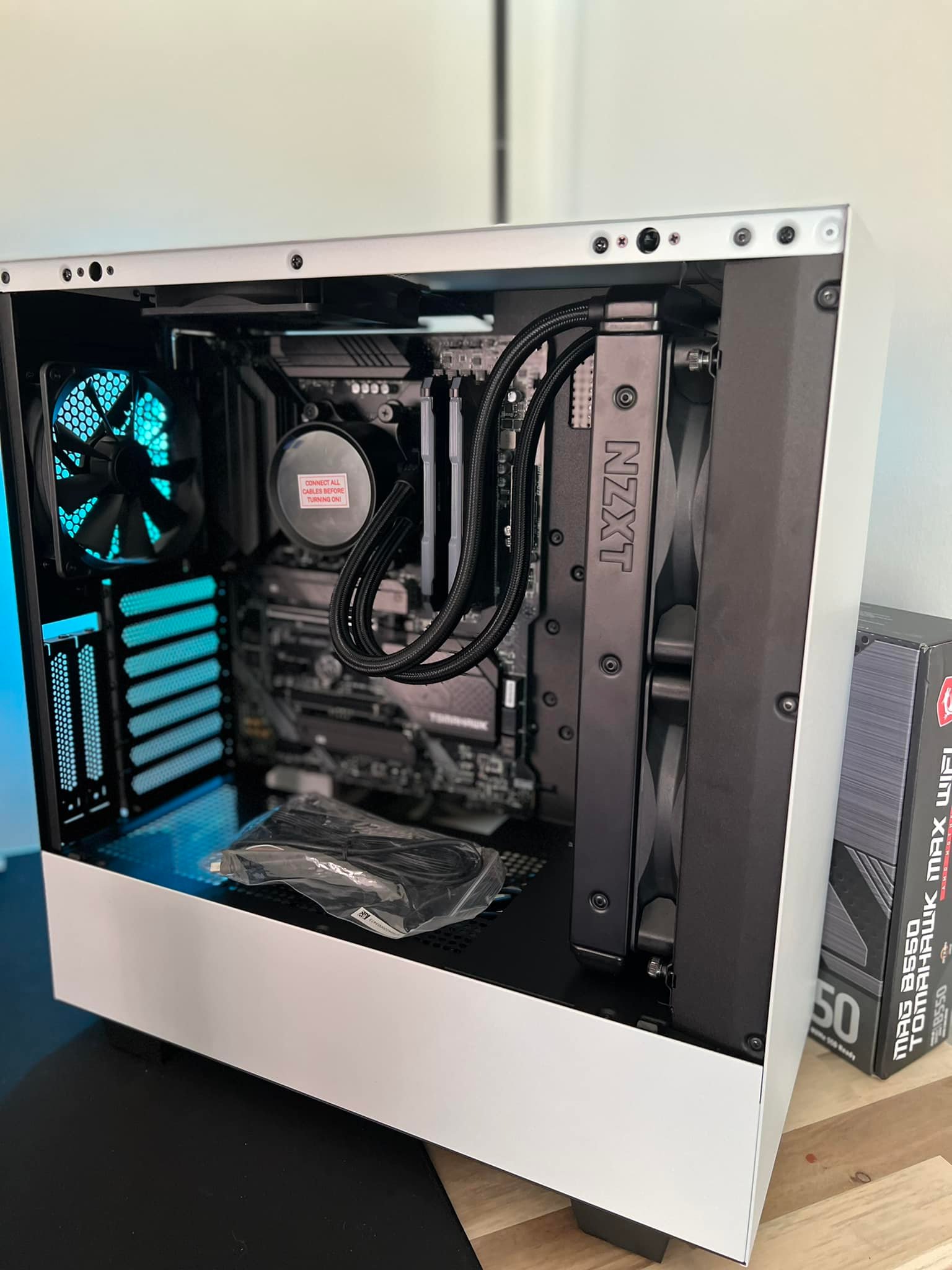 NZXT H510 build with Ryzen 5600X and RTX 3070