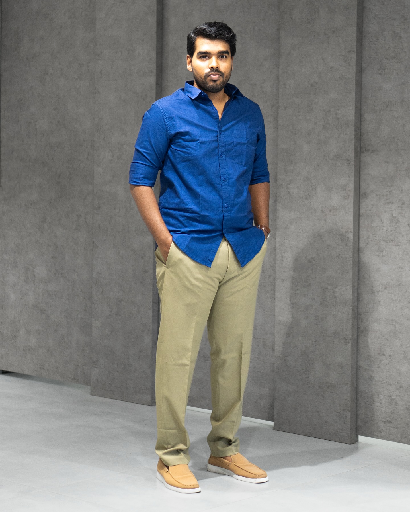 Cool blues for a sharp impression — sky blue formal shirt paired with deep blue pant for that perfect balance of style and sophistication. Shop Online ; www.richmanbd.com #newin #shirt #pant #formalwear #
