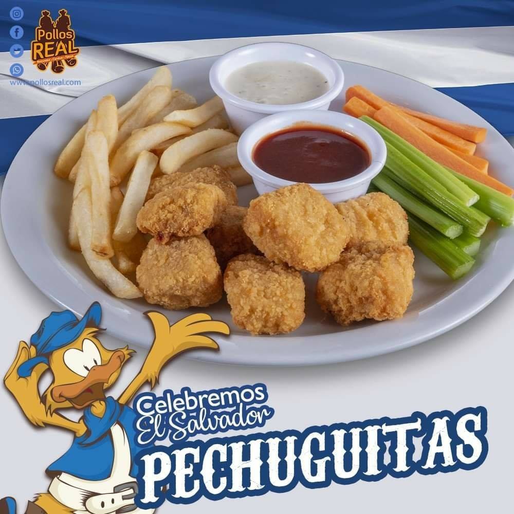 Pollos Real - 🤠 #AzulYBlanco Celebremos a #ElSalvador 🇸🇻...