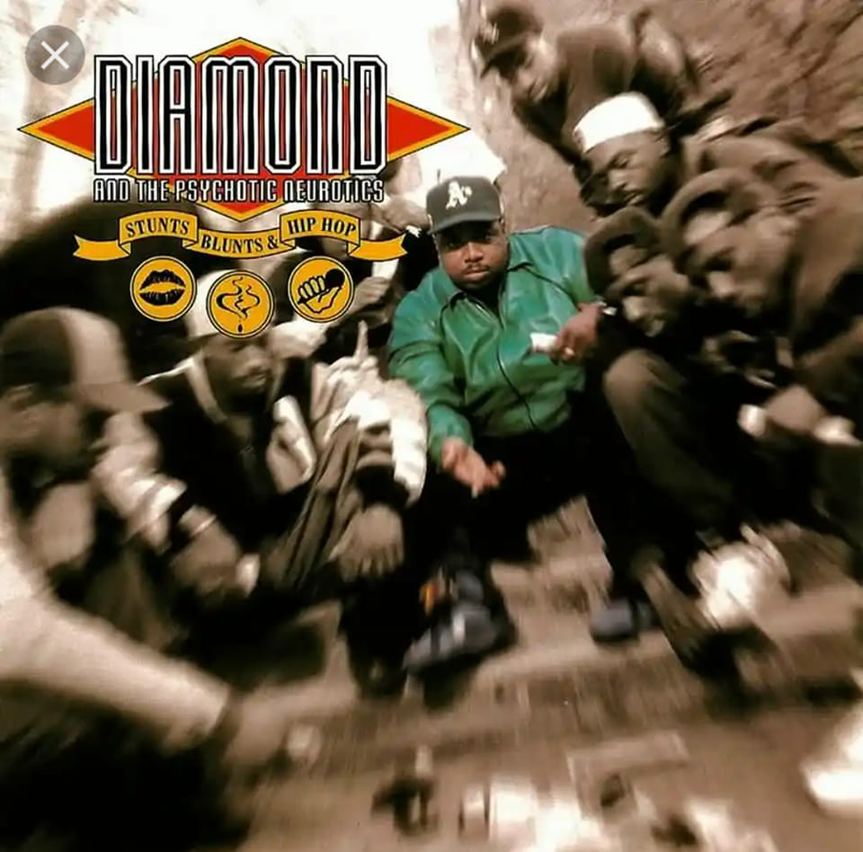 Diamond & the Psychotic Neurotics' debut album Stunts, Blunts and