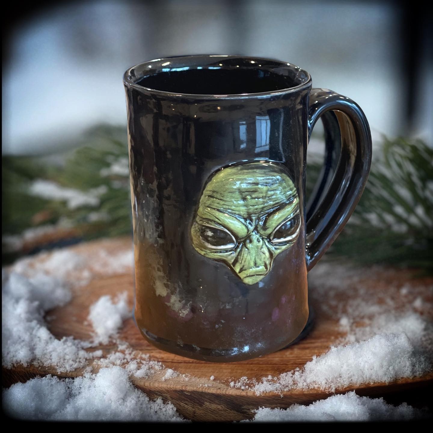 👽👽👽 The Alien Warrior Ceramic Cookie Jar has been restocked