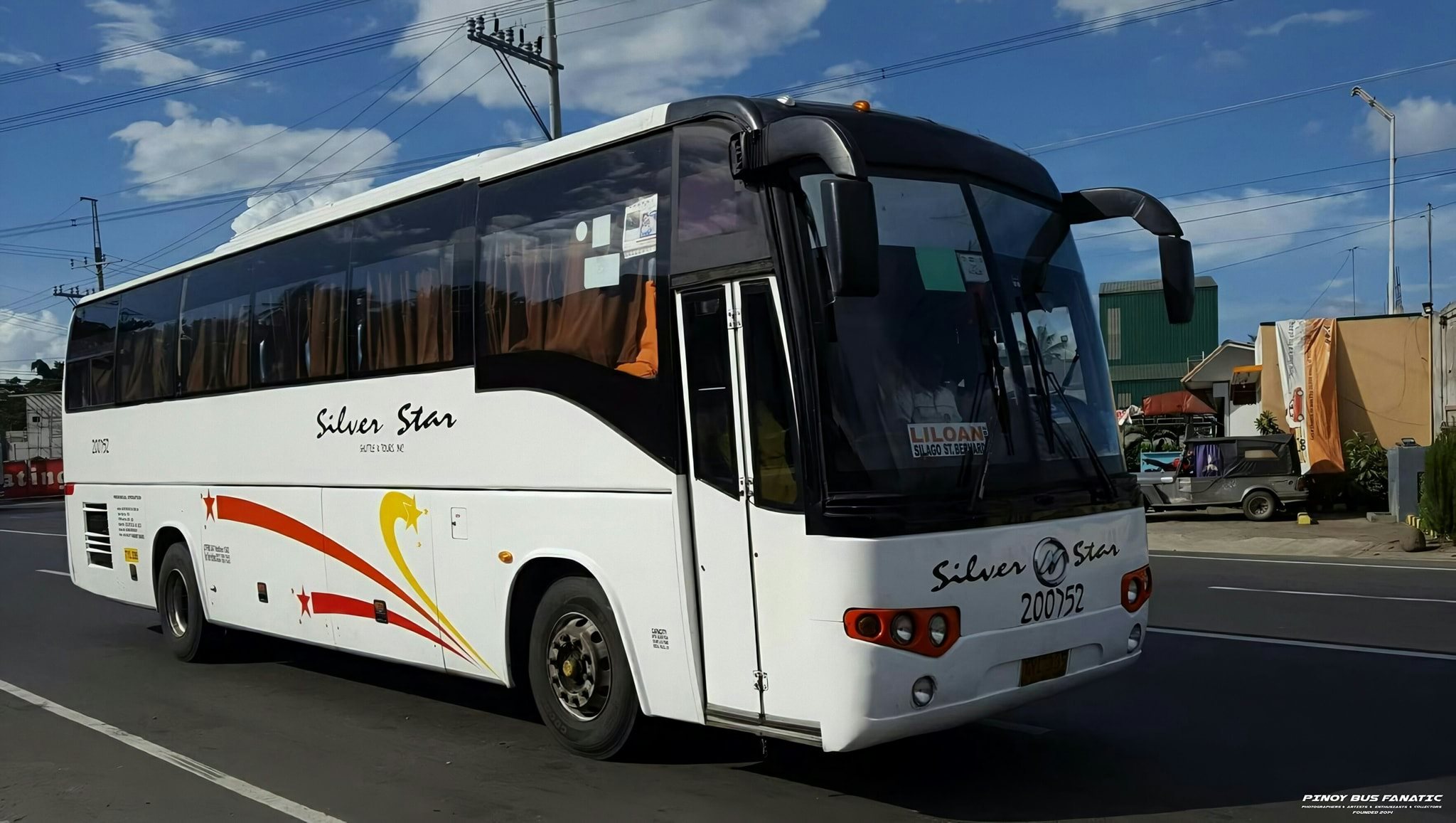Wearing it's new livery Silver Star... - Pinoy Bus Fanatic
