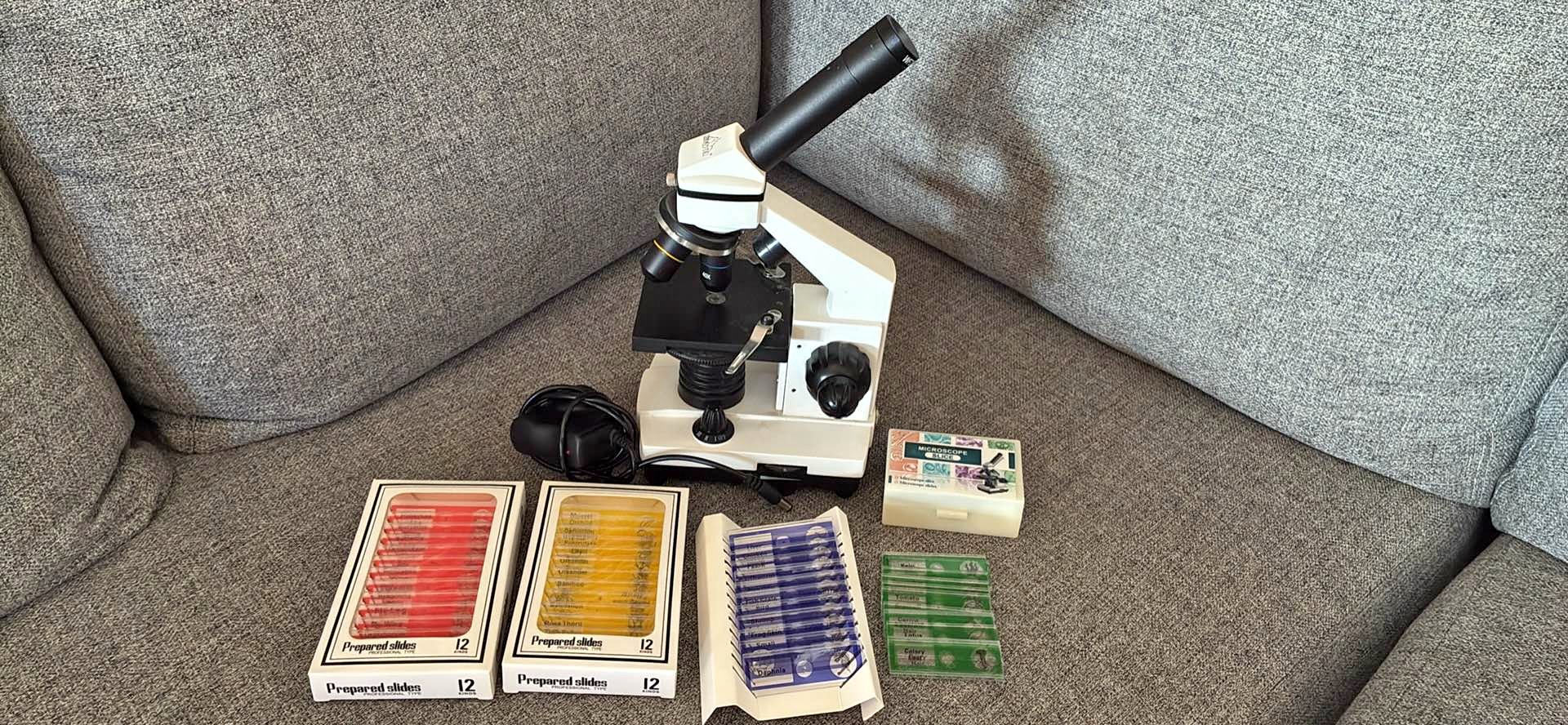 Maxlapter 851 microscope + slides - Microphones - Perth, Western ...